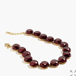 J. Crew circular Stone necklace